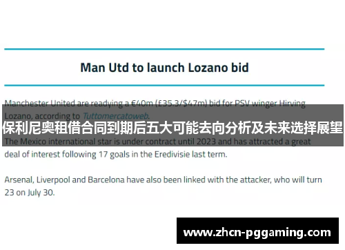 保利尼奥租借合同到期后五大可能去向分析及未来选择展望