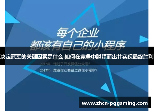 决定冠军的关键因素是什么 如何在竞争中脱颖而出并实现最终胜利