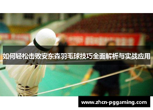 如何轻松击败安东森羽毛球技巧全面解析与实战应用