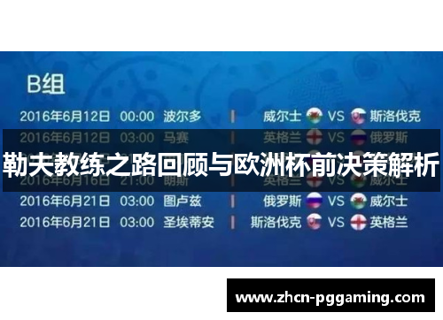 勒夫教练之路回顾与欧洲杯前决策解析